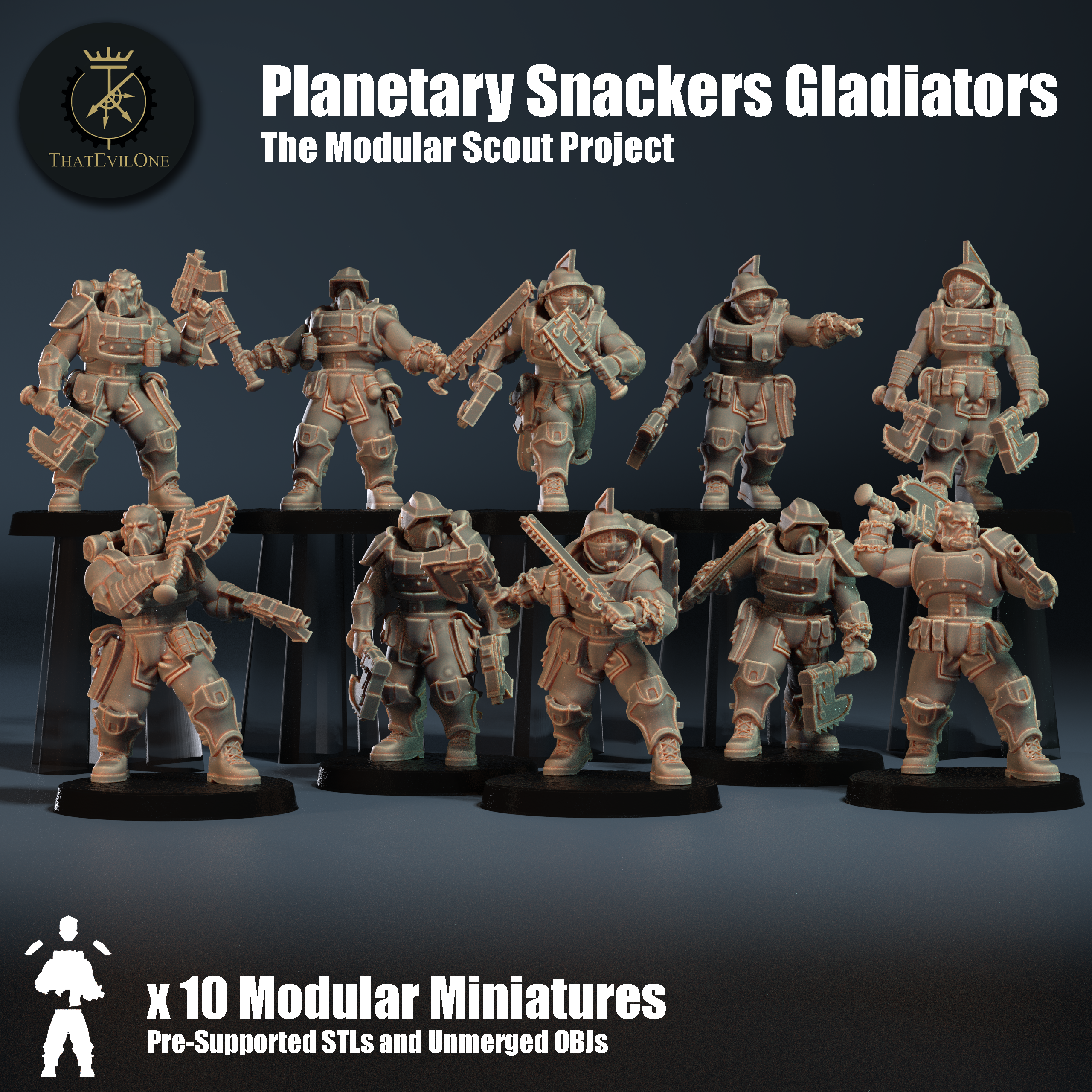 Modular Scout Gladiators - Presupported